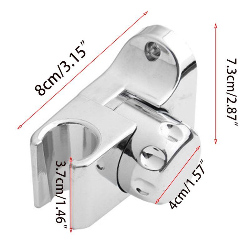 Bathroom Shower for Head Bracket Waterproof Handheld Shower Nozzle Base Holder Douche Bracket for Home Hotel Easy to Ins