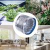 Aluminum Hose Inner Diameter 8Inch Flexible 1.5/3Meter Pipe Ventilation Ducting Vent Hose Dryer Vent
