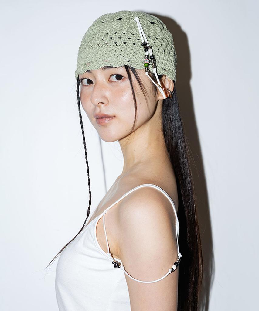 OROGEE Crochet Beanie_Sage Green