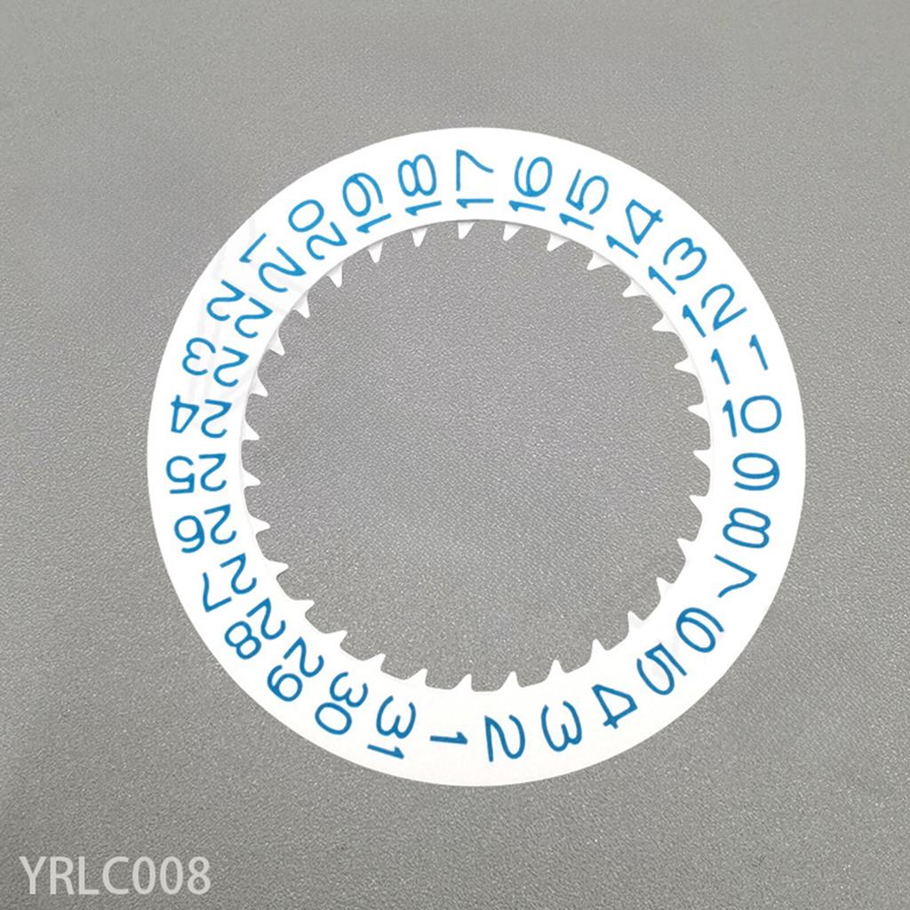 Mod NH35 NH36 Date Dial Fits NH35 NH36 4R Movement At 6.0H At 3.0H Automatic Mechanical Movt Day Date Dial Wheel