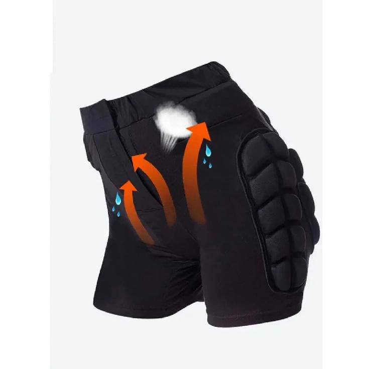Anti-Fall Hip Protection Pants Unisex Hip Butt Padded Short Pants Roller Skating Ski Protective Equipment Outdoor Sports Hip Pad