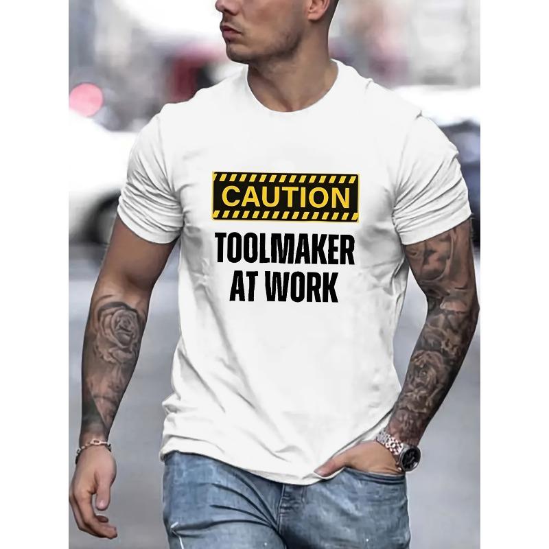 

Men s Breathable Casual Fashion T-Shirt - Stretchy, Comfortable Crew Neck with Unique Print Design, Perfect for All Seasons S белый