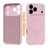 Magnetic Soft Liquid Silicone Mobile Phone Case For IPhone Air 17 16 15 14 13 Pro Max Anti-Drop Wireless Charging Protect Cover