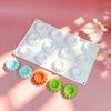 Chrysanthemum Shaped Mousse Cake Mold Flat Round Shaped Baking Mould  Dessert Making