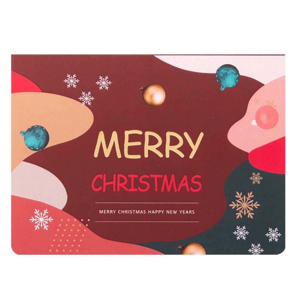 with Envelopes Stickers Message Card Bronzing Blessing Merry Christmas Christmas Greeting Card