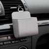 Car Phone Holder Mount Air Vent Hanging Storage Box Car Mobile Phone Bag PU Leather Glasses Organizer Bag Support In Home