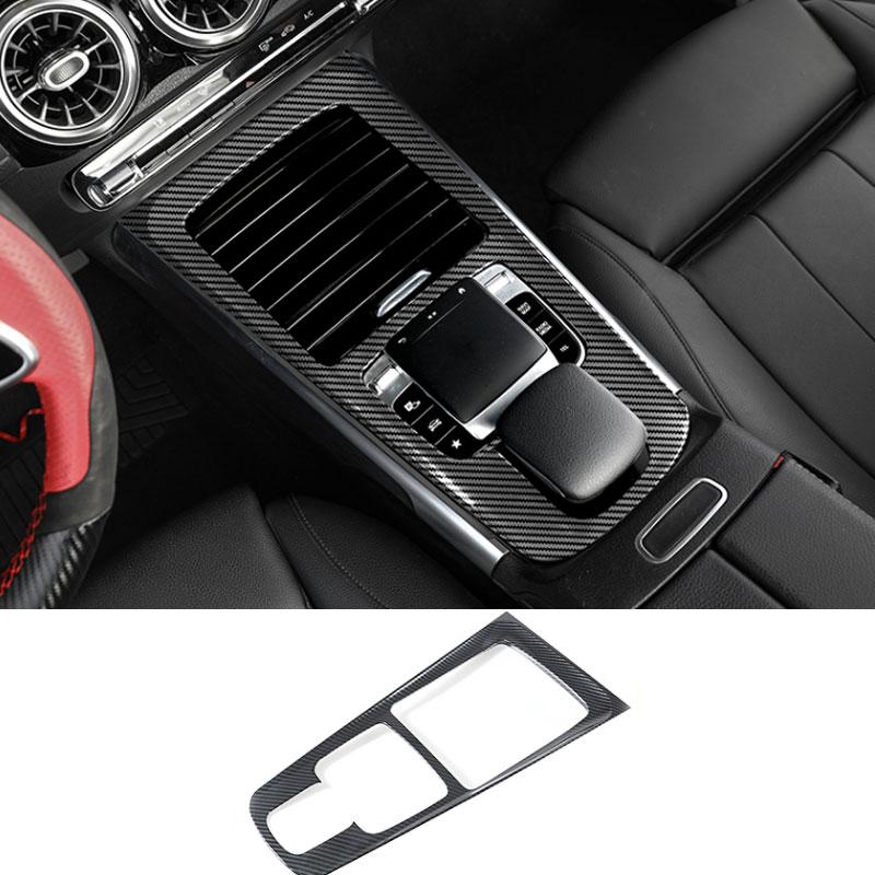 Panou de bord central stil piele, capac, panou de ornamente, cadru pentru Mercedes Benz Clasa A B CLA GLA GLB W177 W247 C118 X247 H247