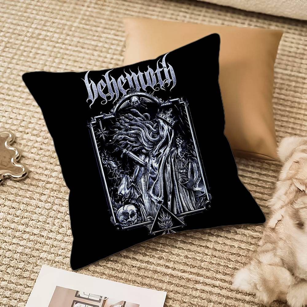 B-behe-moth-es Pillow Case Anti-dustmite Invisible Zipper Sofa Bed
