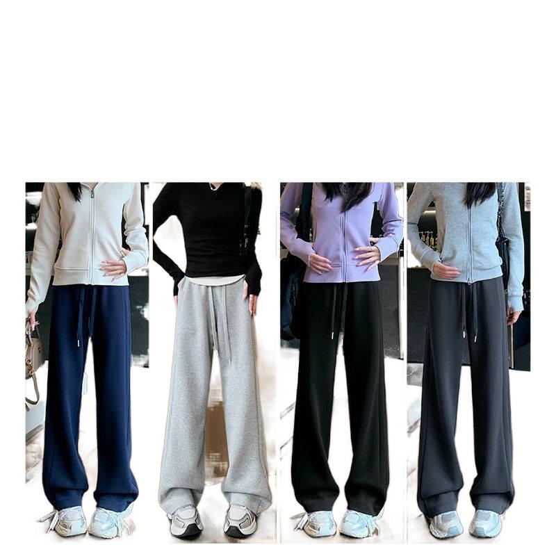 Damen Dicke Graue Fleecegefütterte Jogginghose - Neu für Herbst/Winter 2025, Erhältlich in Schmalen, Weiten und Geraden Beinschnitten.