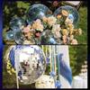 4/5/6/8/10/15/20cm Mirror Ball Hanging Reflective Disco Ball Ornaments Christmas Tree Decoration for Home Party Stage Decor
