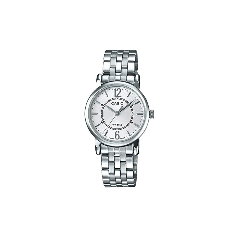 

CASIO series YOUTH series-disc three-hand 50 meters waterproof Quartz Steel Strap men s watch white dial MTH-1058D-7AVPF серебряный