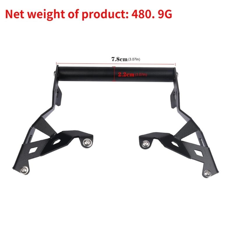 Premium Motorcycle Navigation Mount with Adjustable Ball Joints & Vibration Damping Technology for Motorcycle
