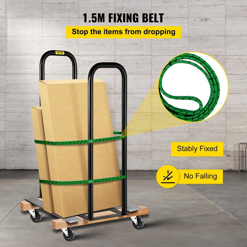 Dolly Converter 13 Inch Width x 38 Inch Height Steel Converter Arms 250LBS Capacity Panel Dolly Handling Equippment