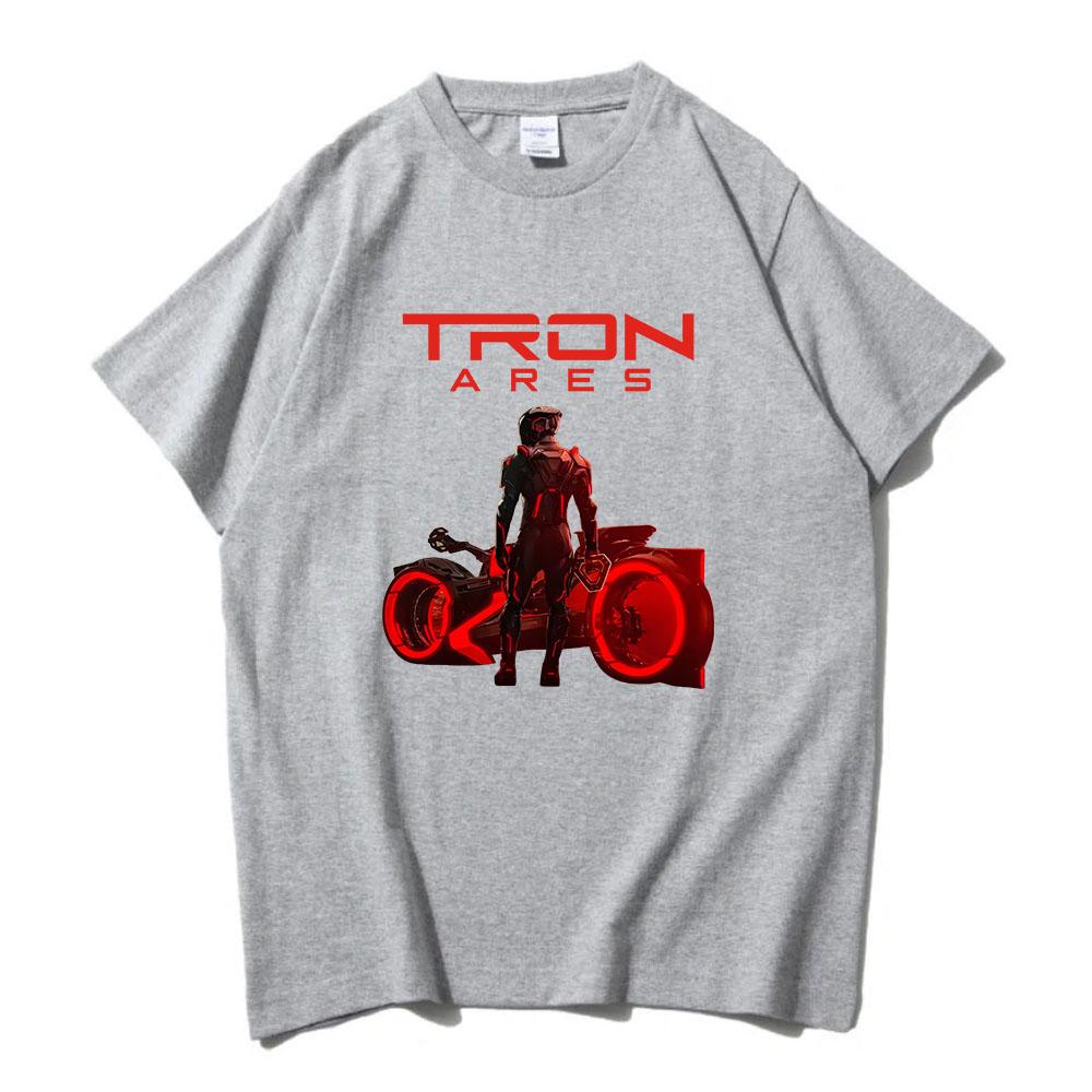 Film TRON Ares Nadruk T-shirty Zespół Rockowy NINE INCH NAILS NIN T-shirt Bawełniany Luźny Krótki Rękaw T-shirt Unisex Odzież Uliczna
