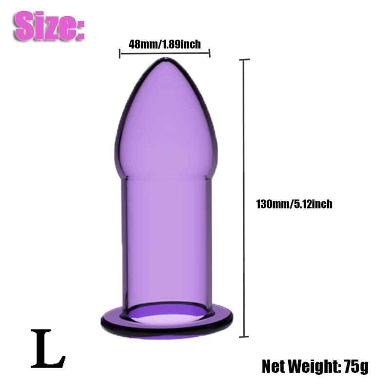 XL Hollow Anal Plug Vaginal Dilator Speculum Prostate Massager Huge Dildo Sex Toys for Woman Men Adult Products Buttplugs