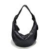 New Sheepskin Croissant Bag Niche Design Lazy Wind Croissant Bag Premium Commuter Leather Portable Shoulder Bag Women