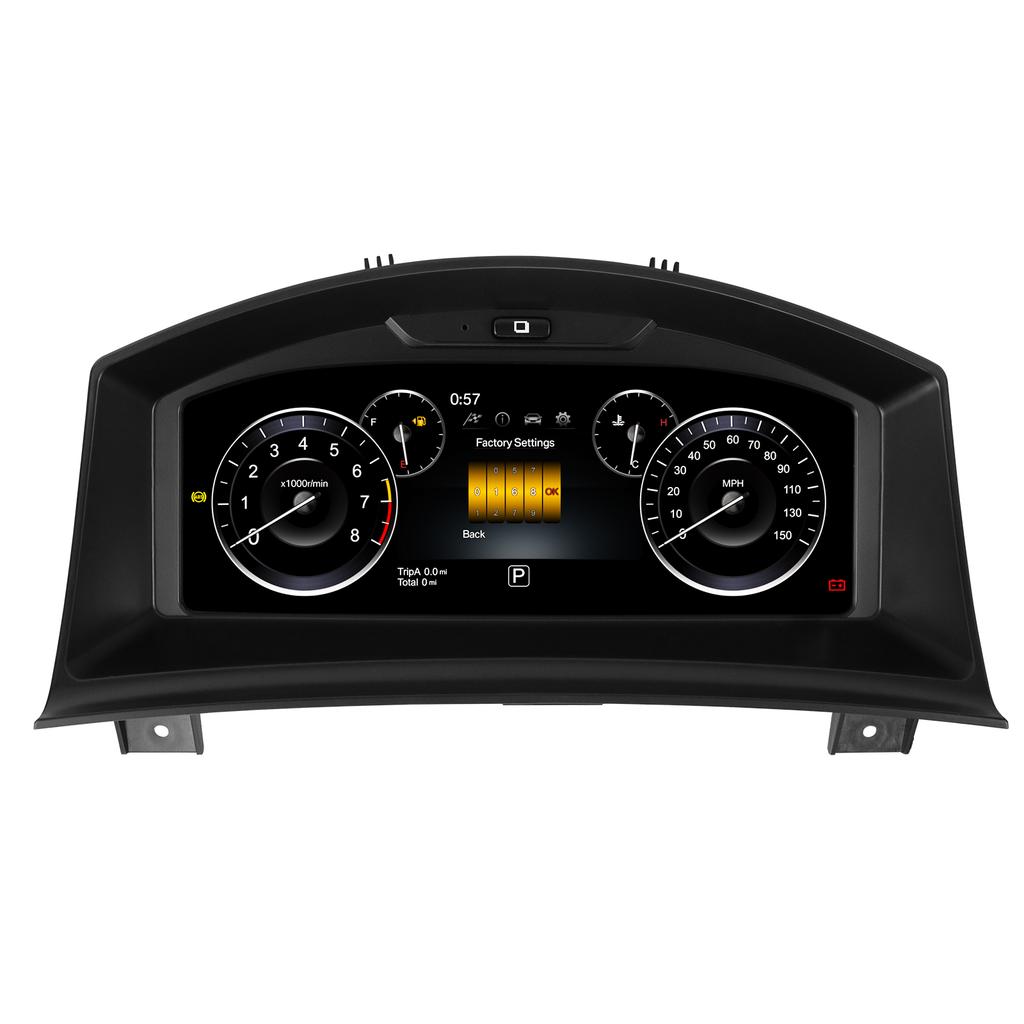 Hizpo 12.3 Inch Auto LCD Dashboard Panel for Astra H 2004-2010 Zafira B 2005-2014 Digital Cluster Instrument Display Snelheidsmeter Virtual Cockpit