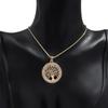Tree of Life Pendant Necklace - European and American Jewelry - Fashionable Personality Hollow Peace Tree Necklace