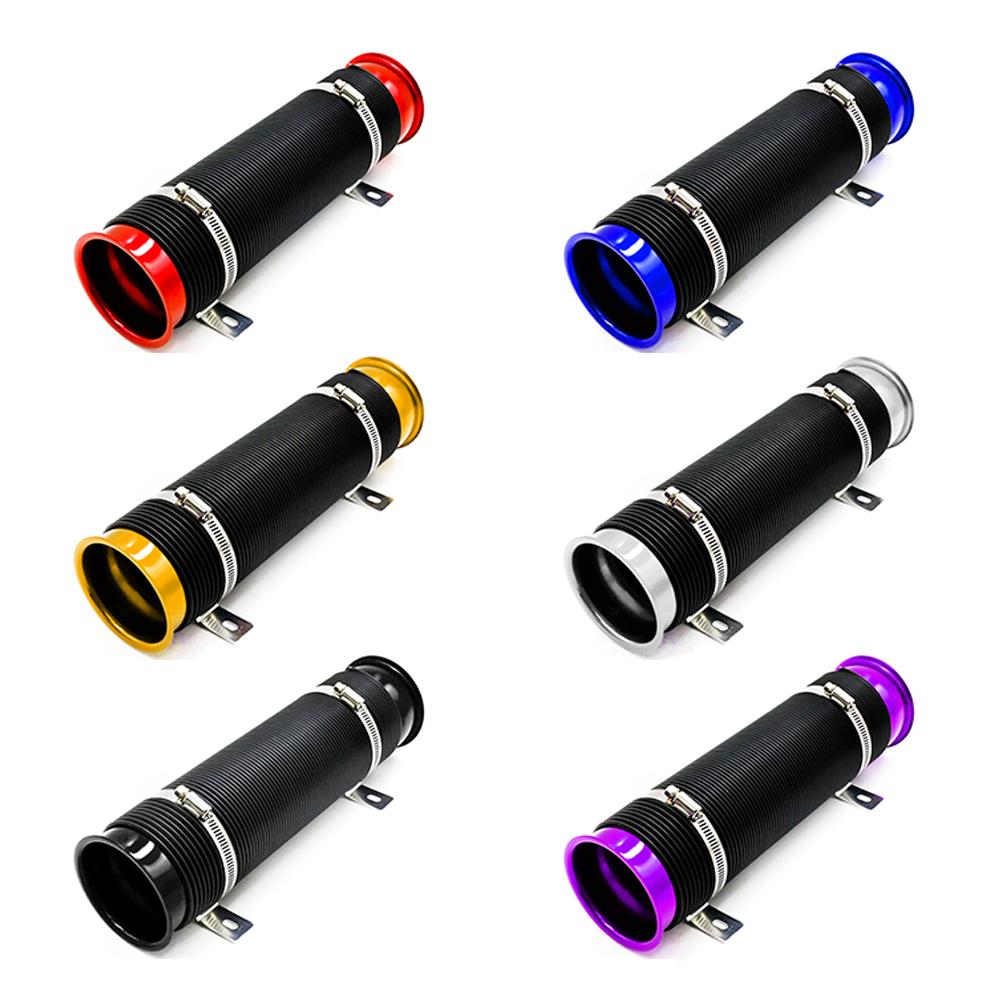 76mm Car Modification Supplies Telescopic Tube Ventilation Tube Intake Air Pipe Expandable Cold Air Intake Kit