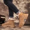 2024 Trend Snow Boots Men New Chunky Shoes Sneakers Winter High-top Shoes Male Good Quality Snow Furry Warmth Sneakers Men