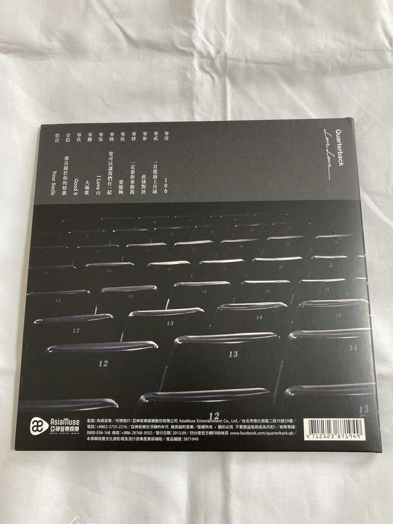 [USED] Shibunwei backquarter “Aika Irengai Zaiichiki” CD Taiwanese version