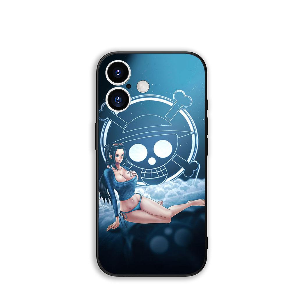 Nico Robin One Piece Luffy Poster Cover Phone Case for Xiaomi Redmi Note 14 12 13 ProPlus A4 A3 Pro Plus 12C 13C 14C 5G Coque Redmi Note 14 5G (Global)