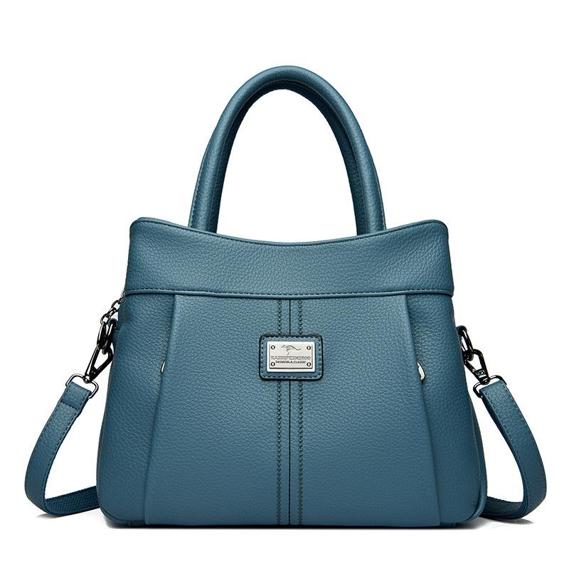 Ladies' Large-capacity Single-shoulder Crossbody Multi-layer Multi-functional Handbag Casually