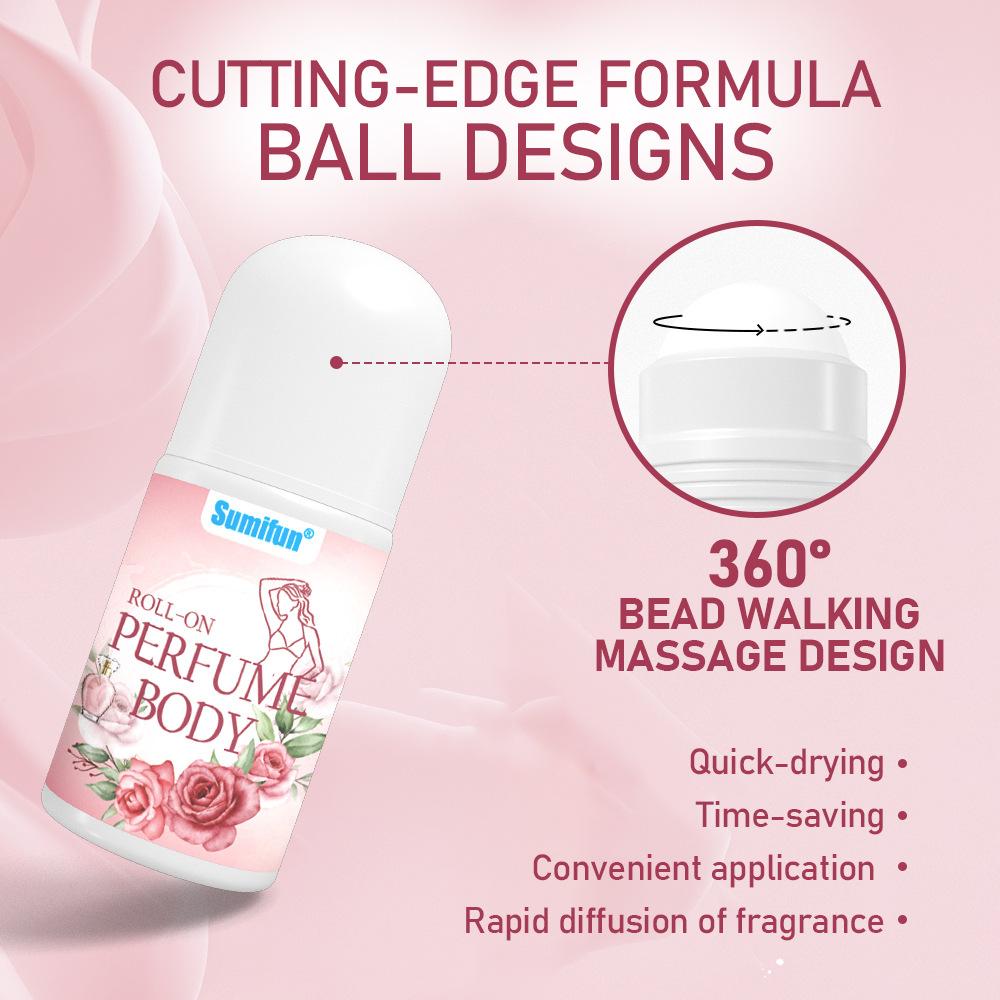 

Дезодорант-шарик Sumifun Herbal Fragrance, 30 мл, стойкий свежий аромат для устранения запаха тела 30ml fragrance ball