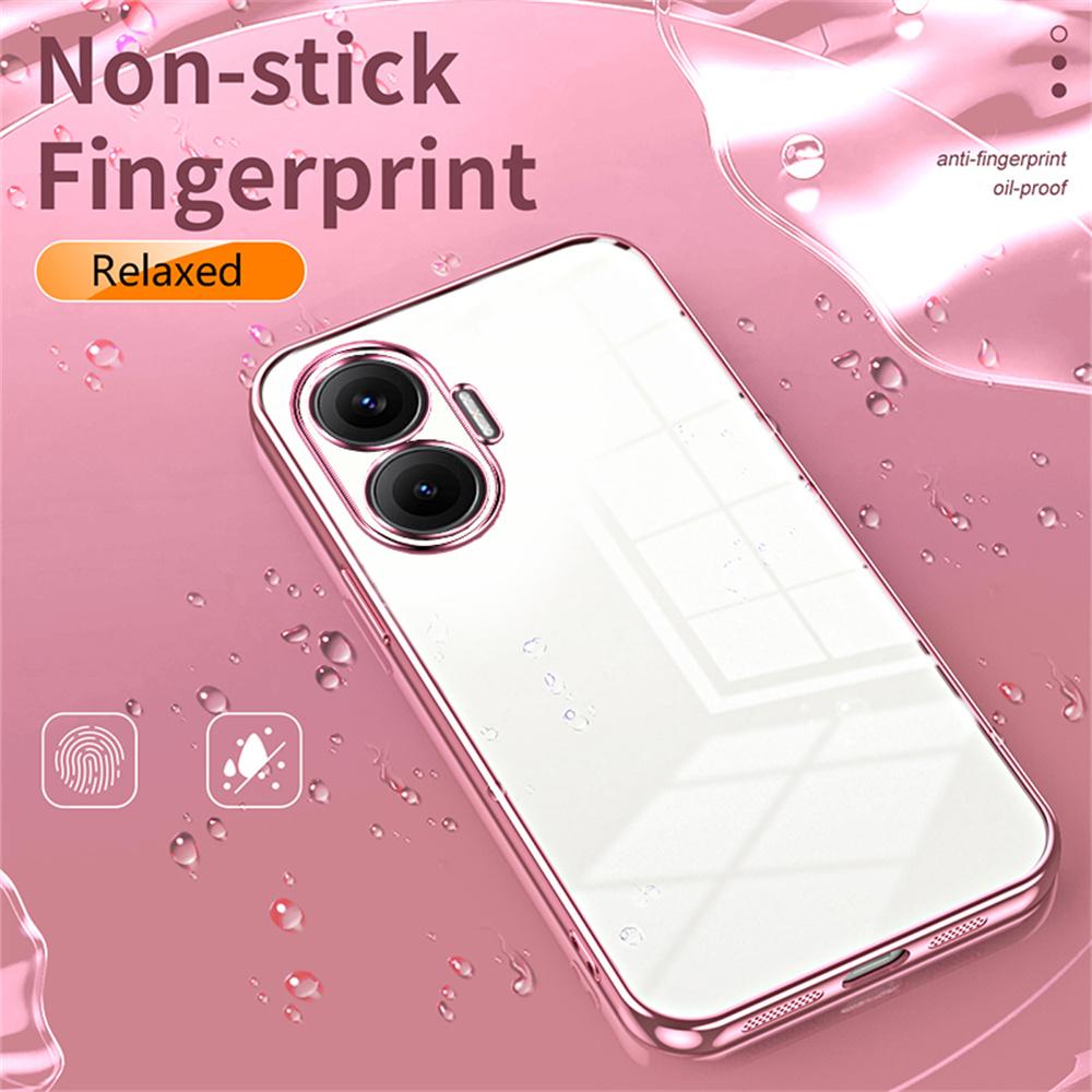 For Xiaomi Redmi Turbo 4 Pro 5G/Poco F7 5G Case Electroplating Frame Soft TPU Phone Cover