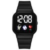 Cartoon Kids LED Watches Silicone Strap Digital Kids Watch Electronic Wristwatch Sports Clock for Boys and Girls Gifts