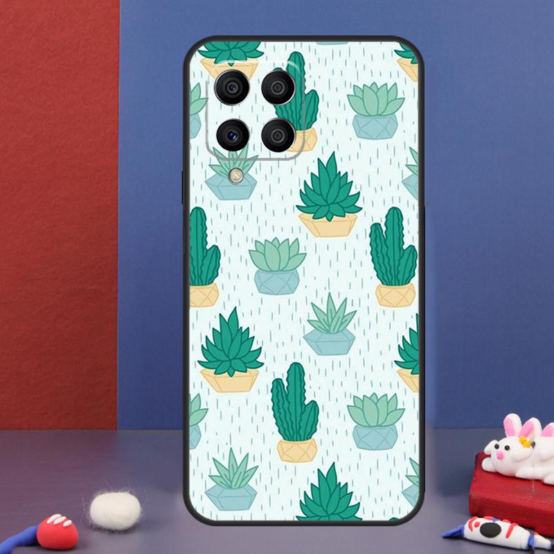 

Cactus Pattern Case For Samsung Galaxy M31 M21 M11 M13 M54 M34 M14 M56 M36 M16 M53 M32 M52 M35 M55 M15 M06 Samsung M55