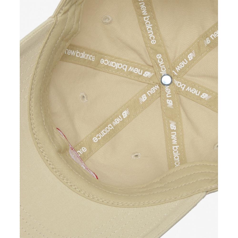 New Balance Nbgdfs1110 Small Logo Legacy Ball Cap  Beige 
