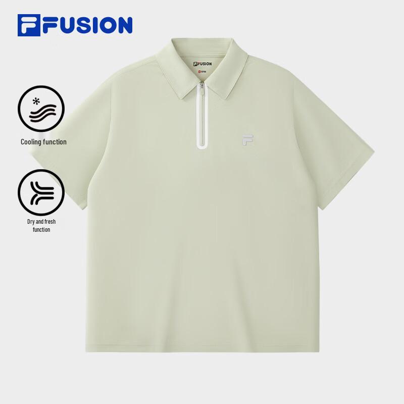 FILA FUSION Men s Cool-Dry Knit Polo Shirt M
