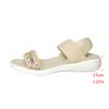 Women's New Casual Sports Style Sandals with Thick Sole and Flat Heel, Color Blocked Fly Woven Fish Mouth Sandals