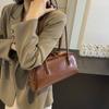 IELGY Retro Fashion Underarm Bag Trendy Bowling Bag Casual One Shoulder