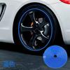 Wheel Rim Protector Strip Tire Guard Ring Durable Flexible Rubber Wheel Rim Edge Trim for Vehicle Wheel Decoration and Protection