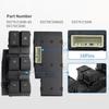 High Reliability Electric Window Switch Glass Lift Button Regulator Front Left Driver Side for 93570-F20004X 93570-F2000