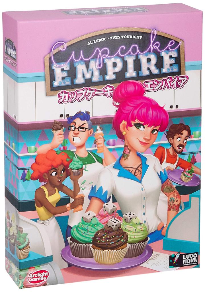 Arclight Cupcake Empire Full Japanese Version 60 Ages Board Game (2-4 Players, Minutes, 10+)