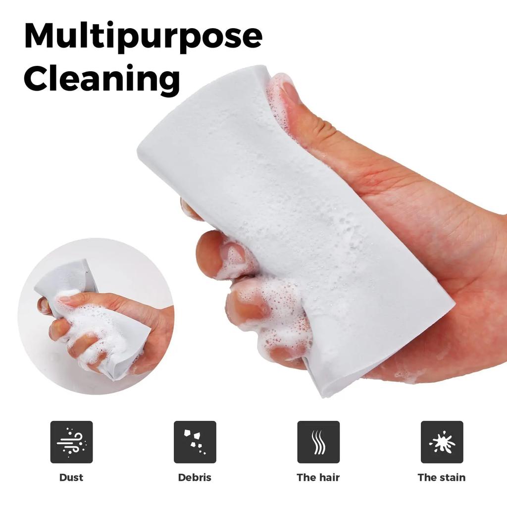 Car Multifunctional Dishwashing PVA Sponge Damp Clean Duster Sponge Multifunctional Household Sponge Cleaning Brush Accessories