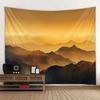 Mountains, Rivers, Forests, Sunrise Tapestry, Living Room, Bedroom, Dormitory, Art Background Cloth Poster For Wall Decoration