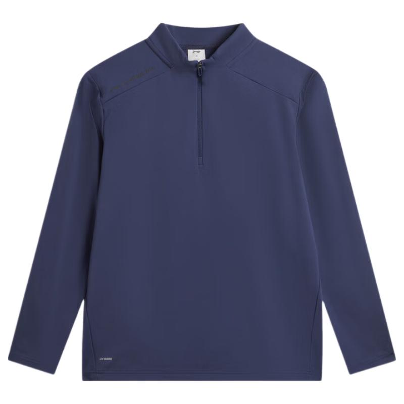 Li-Ning Men's Fleece-Lined Long Sleeve Sports T-Shirt ATLV365