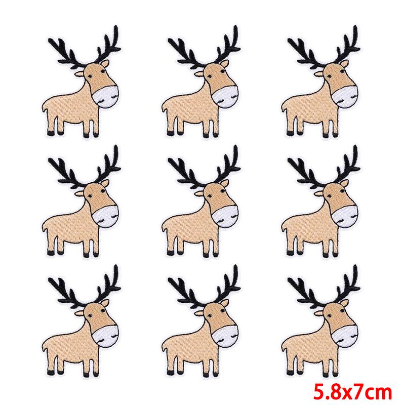 10 unids/lote, venta al por mayor, parche bordado, parches para planchar para ropa, parches para ropa, chaquetas, apliques de decoración, suministros para coser