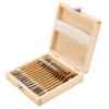 13pcs High Carbon Steel Paddle Flat Bits 1Celsius4in Hex Shank Wood Hole Cutter