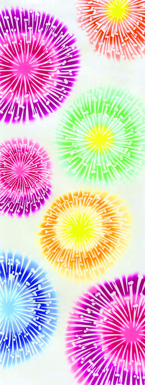 

Prairie Dog Tenugui Rainbow 33 x 90cm (Tenugui) - Fireworks,