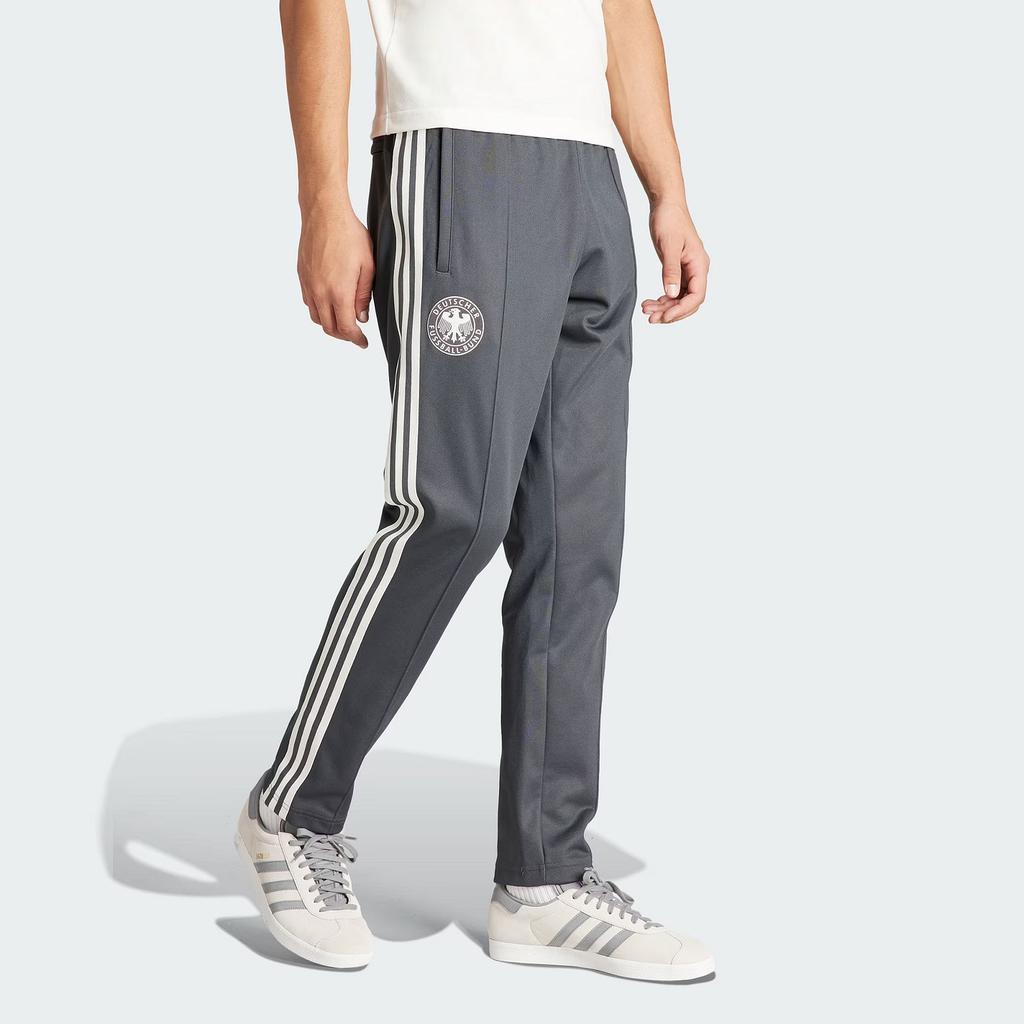 adidas Originals BECKENBAUER Germany TRACK Knitted Sweatpants Men's Black IU2101
