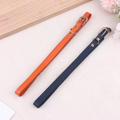 Trendy Multi-Colored 105CM PU Belts For Women Thin Adjustable Strap With Pin Buckle For Jeans And Summer Dresses Casual Belt