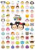 Tenyo (Tenyo) [Made In Japan] 1000-Piece Jigsaw Puzzle Disney Tsum Tsum Lineup (51x73.5cm) D-1000-447 Includes Glue, Spatula, and Service Card