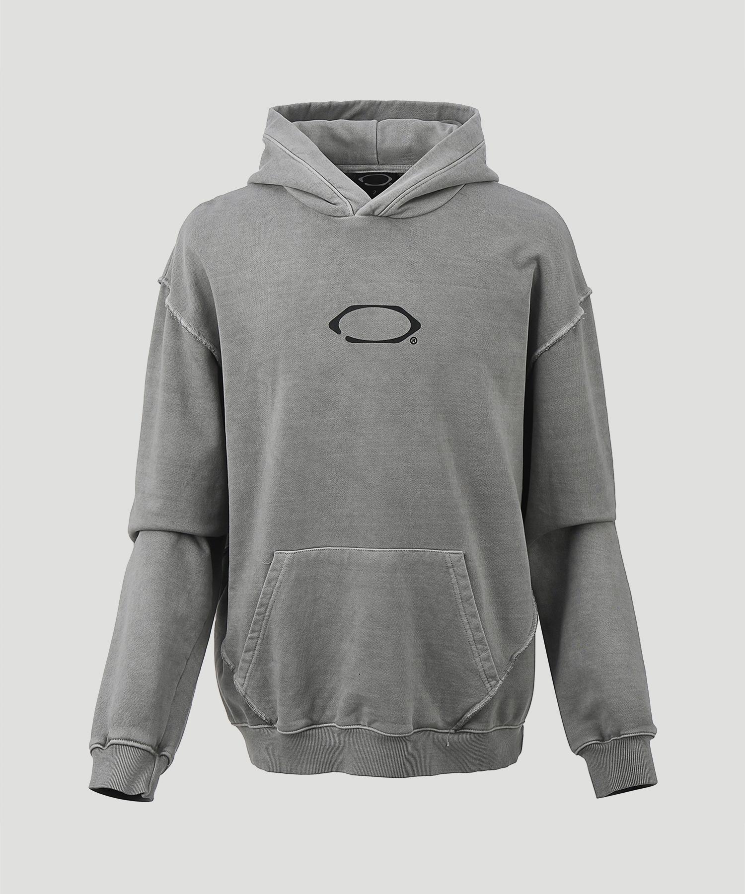 Galix Over Seam Pigment Hoodie (Gray) Gray/1
