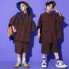 Girls' Hip-Hop Japanese Street Dance Costume - Children's Trendy Performance Outfit