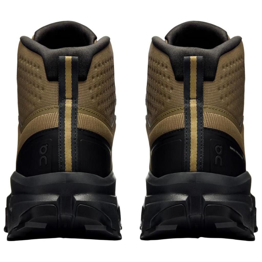 ON Cloudrock Waterproof Hunter Black Men Sneakers Tan 3MF10161473